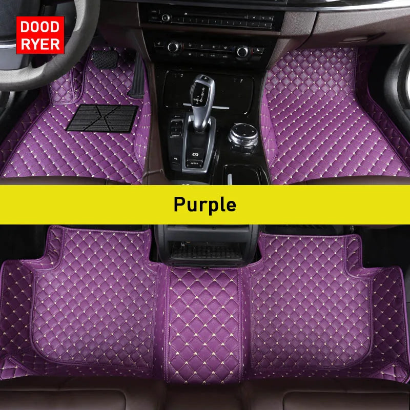 DOODRYER Custom Car Floor Mats For Toyota RAV4 2005-2023 Auto Carpets Foot Coche Accessorie