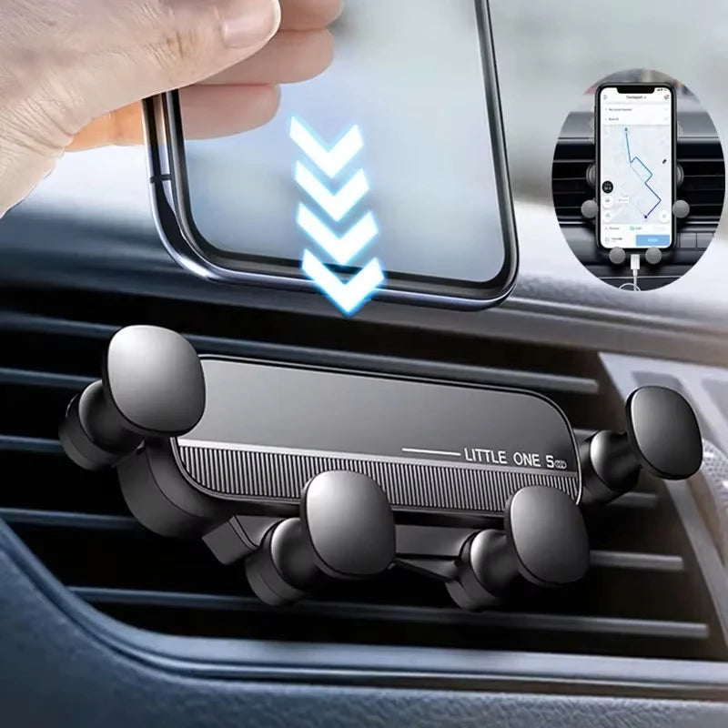 Universal Gravity Car Phone Holder Air Vent Mount | Universal Automotive GPS Stand