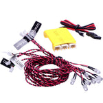 Remote Control 8 LED Flashing Bright Light RC Smart Lights Kit System 4-6V for RC Fix lifestyle view