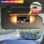 Car Sun Visor Cap Vanity Mirror Cover For BMW Mini Cooper R55 R56 R57 R58 R59 2007 - 2014 Plastic Front Left / Right Accessories