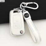 TPU Car Flip Key Case Cover Shell For Chevrolet Cruze Aveo Trax Sail Malibu Captiva Opel detail view