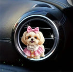 Cartoon car aroma decoration item, car vent clip, air conditioning decoration item, car interior fragrance accessory