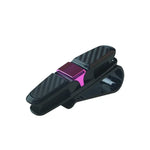 80-degree Rotating Multi-functional Car Eyeglass Storage Clip Bidirectional Automobile close-up view