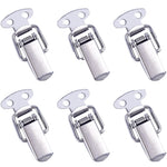 6/12PCS Toggle Latches Spring Loaded Clamp Clip Case Box Latch Catch Toggle Tension Lock Lever Clasp