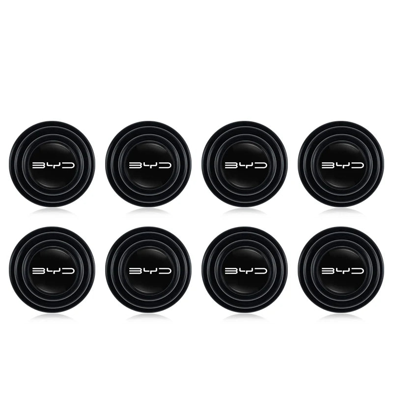 Car Door Shockproof Gasket | Silica Gel Buffer Pad Sticker for BYD Models lifestyle view