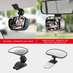 New Car Rearview Mirror Wide View Safety Mirror For Windshield Infant Car Seats Clear Reflection 360