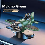 Lenovo Solar Powered Rotating Airplane Car Dashboard Ornament 360° Auto Spin Decor additional angle