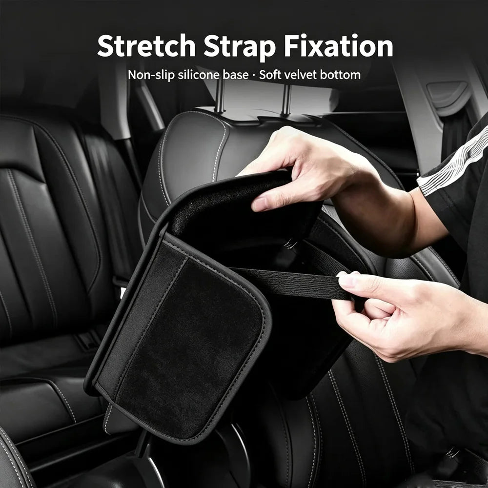 Car Arm Rest Cushion Center Console Protection Cover Auto Armrest Box Pad with Storage Pocket Car Interior Accessories