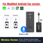 CarlinKit Wred & Wireless Android Auto & CarPlay Dongle Car USB Adapter For Aftermark alternate view