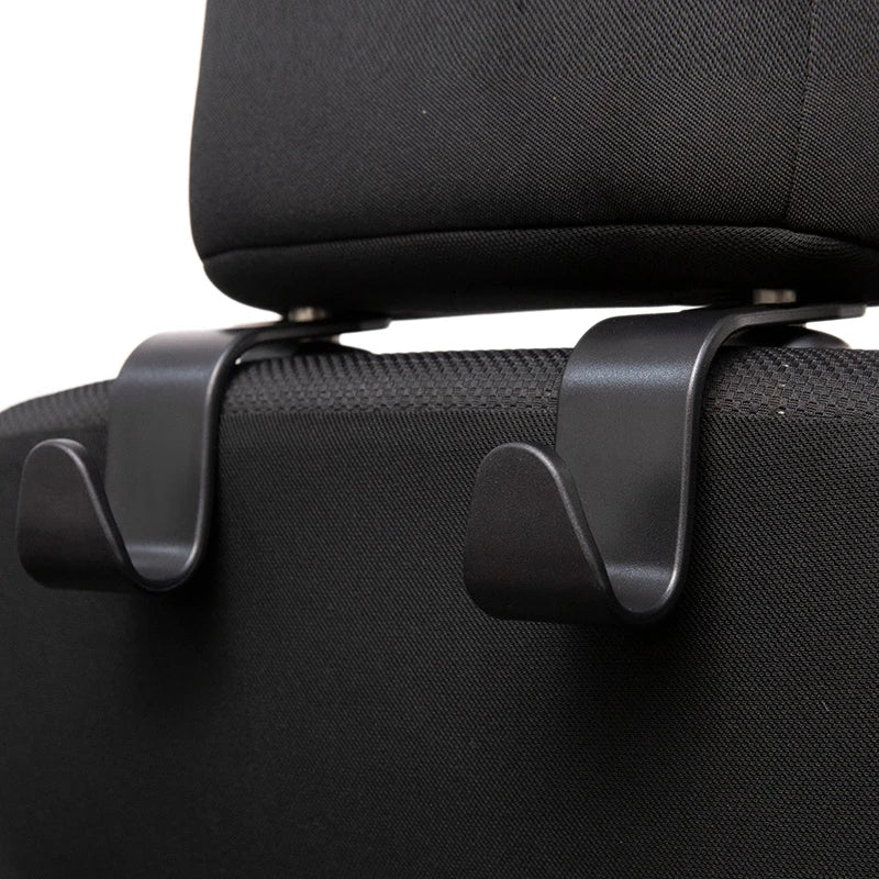 Car Headrest Hooks Seat Back Organizer Hanger 4 Pcs detail view