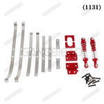 MN82 Remote Control Car Upgrade Metal Front and Rear Axle Drive Shaft Shock Absorber Tire for MN 1/12 MN82T LC79 MN82S MN82Pro