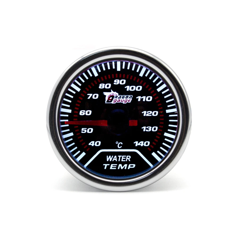 2" 52mm Car Turbo Gauge Set | Boost Water Temp Oil Pressure Tachometer Voltmeter detail view
