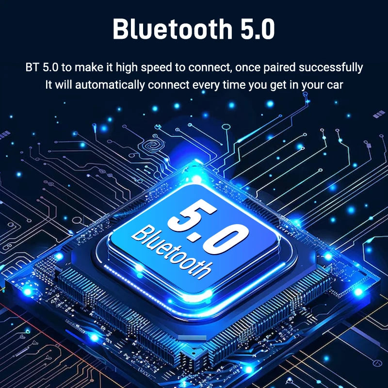 Wireless CarPlay Android Auto Adapter | 2 in 1 Mini Car Ai Box for Audi Toyota VW Peug close-up view