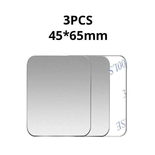 5PCS Car Phone Holder Metal Plate Magnetic Holder Round Square Sticker iron Sheet for lifestyle view