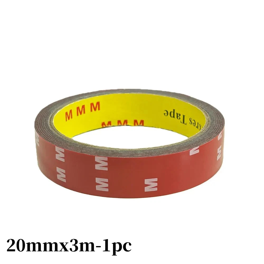 3-meters strong double sided acrylic foam mounting tape high temperature resistant additional angle