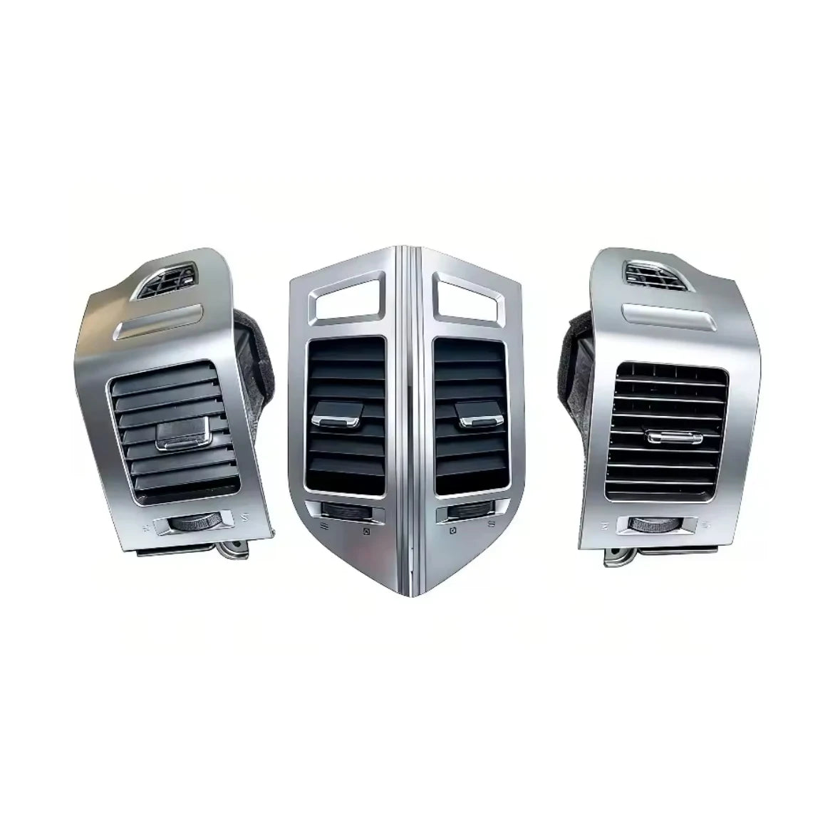 4pcs LHD for Mitsubishi Pajero Montero V87 V93 V95 V97 V98 2007 2008-2022 Car dashboard air conditioner air outlet AC vent