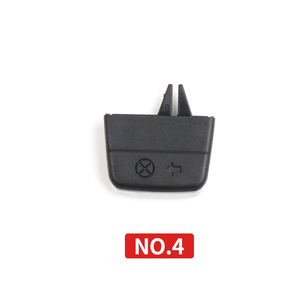 4PCS Front AC Vent Slider Repair Kit Car Air Conditioning Vent Outlet Grilles Clip Paddles 2011-2015 For KIA K2