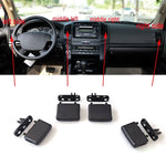 For Toyota Land Cruiser LC200 FJ200 2008-2017 Car Front Dashboard Air Conditioner Outlet A/C Air Conditioning Vents Tab Clip