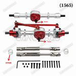 MN82 Remote Control Car Upgrade Metal Front and Rear Axle Drive Shaft Shock Absorber Tire for MN 1/12 MN82T LC79 MN82S MN82Pro