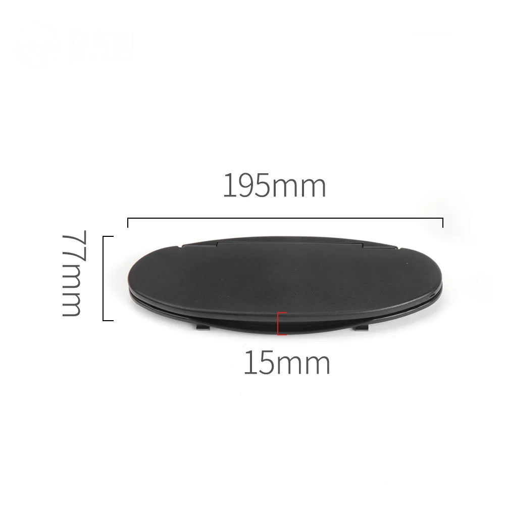 Car Front Sun Visor Sunshade Makeup Mirror Mini Sunshade Plastic Cover 51167361833 For BMW MINI R55 R56 R60 2007-2014