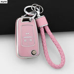 TPU Car Flip Key Case Cover Shell For Chevrolet Cruze Aveo Trax Sail Malibu Captiva O lifestyle view