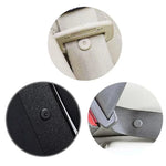 5/10pcs Car Safety Seat Belt Stopper Buckle Auto Seat Belt Spacing Limit Stop Plastic close-up view