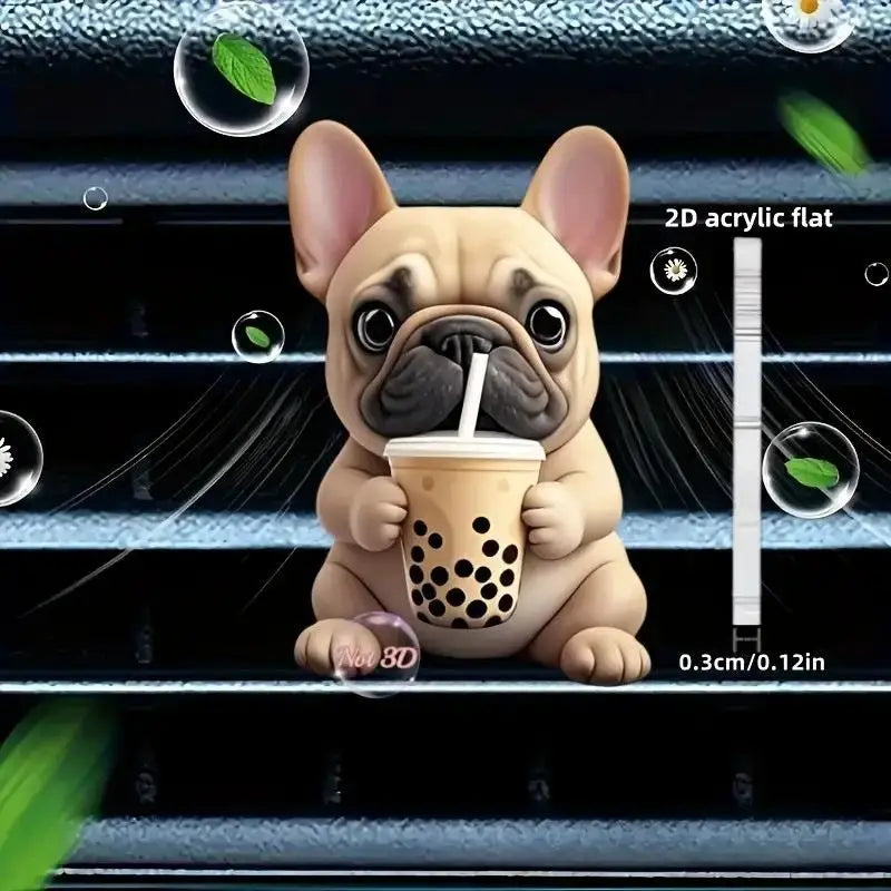 Car Outlet Vent Perfume Clips | 2D Air Freshener Diffuser for Car Interior Decoration detail view