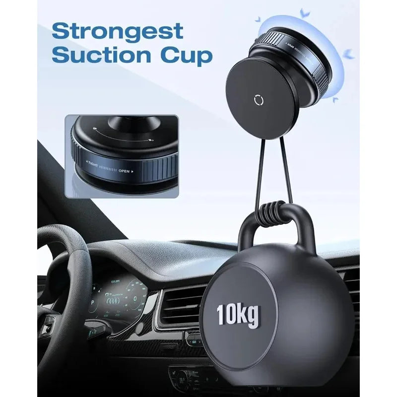 Suction Cup Magnetic Car Phone Holder, 360° Rotation detail view