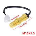 52mm Tachometer with Hourmeter | 7 Color Backlight RPM Gauge for Car Boat alternate view