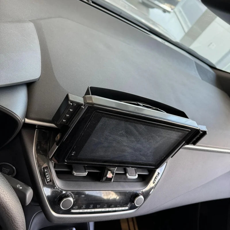 For Toyota Corolla E210 2019 2020 2021 2022 Car Phone Holder Dual Bases Stand Wireless Charging Mobile Mounts Axio Accessories