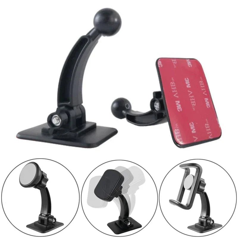 17mm Ball Head Car Phone Holder Base | Dashboard Mount Adapter