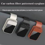 Car Sun Visor Sunglasses Clip Holder Stable Eyeglasses Hanger Card Ticket Organizer Interior Storage