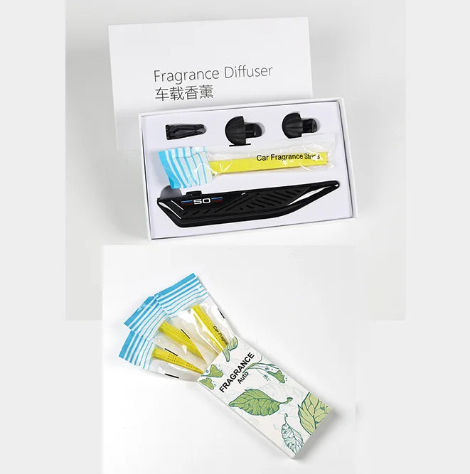 For BMW 50th Anniversary Kit Car Fragrance Manufacturers Perfume Car Hanging Air Freshener Car Fragrance Diffuser for BMW