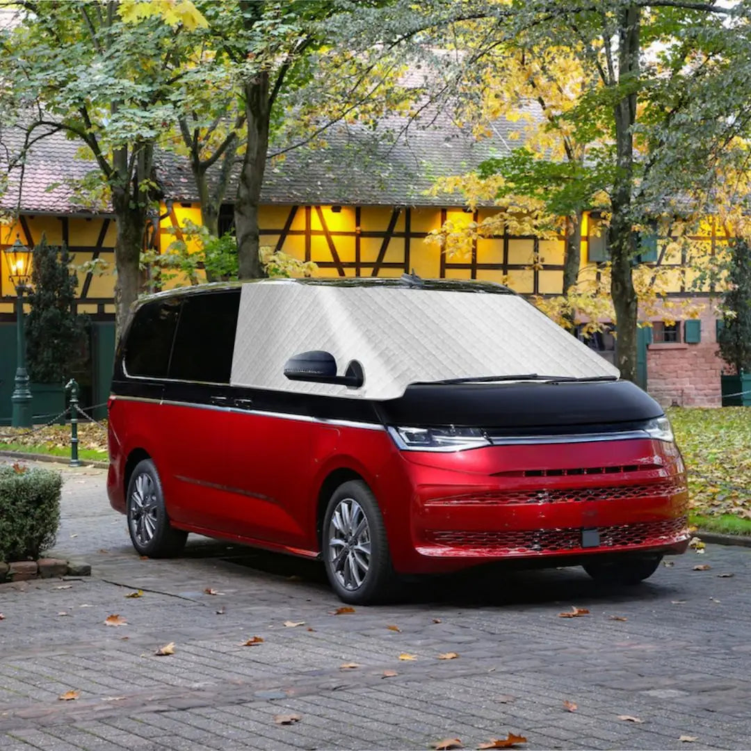 Silver Car Windshield Sunshine Shield Winter Sunshine Cover Front Window Ice Frost additional angle
