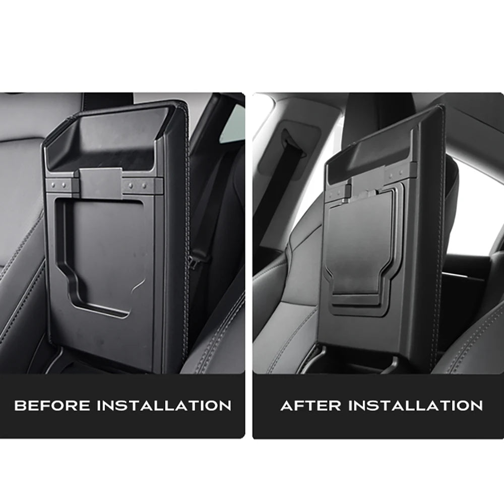 for Tesla Model Y 2025 and Model 3 Highland 2024 Armrest Storage Box | Hidden Magne additional angle