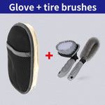 Car Styling Wool Soft Car Washing Gloves Cleaning Brush Motorcycle Washer Care Products detail view