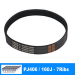 VEGA V-Belt PJ406 160J 4/5/6/7 Ribs For DIYModel Motor Belt Parts alternate view