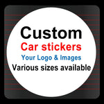 Car Stickers / Wall Sticker Waterproof Vinyl customized Your Own Stickers Labels With Any Design and Logo