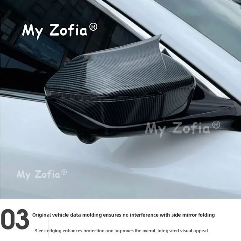 For CHANGAN UNI-S Changan CS55 Plus Gen 4 2026 Car Side Rearview Mirror Cover Trim Cap Exterior Decorative Cover Accessories