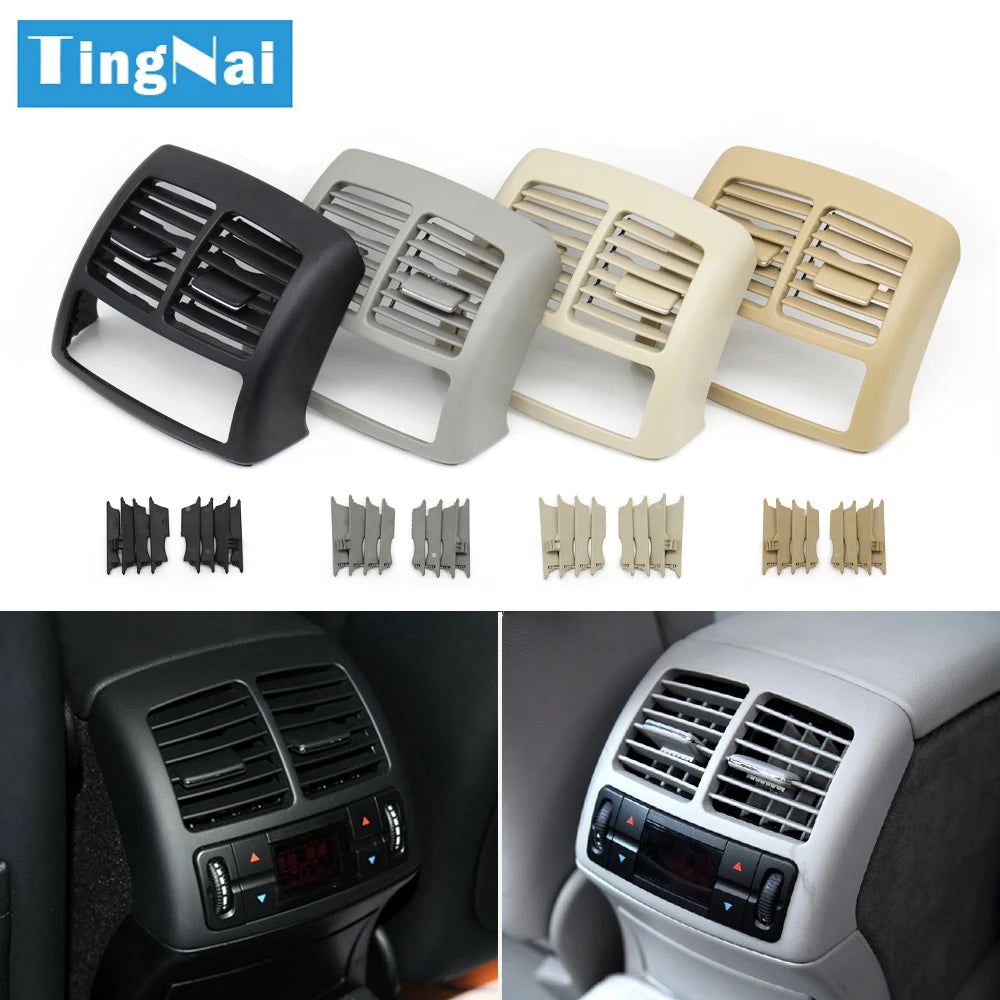 W211 Car Rear Air Conditioning AC Vent Grill Outlet Cover Panel For Mercedes Benz E Class 2003-2008 E200 E230 E260 E2800 E350