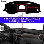 Car Dashboard Cover DashMat Carpet Cape For Hyundai Tucson 2019 2020 2021 RHD LHD Console Protector Sun-Shade Automobile Anti-UV