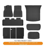 Tesla Model Y Juniper 2025 Floor Mats | Double Layer TPE, Waterproof, Non-Slip, Trunk alternate view