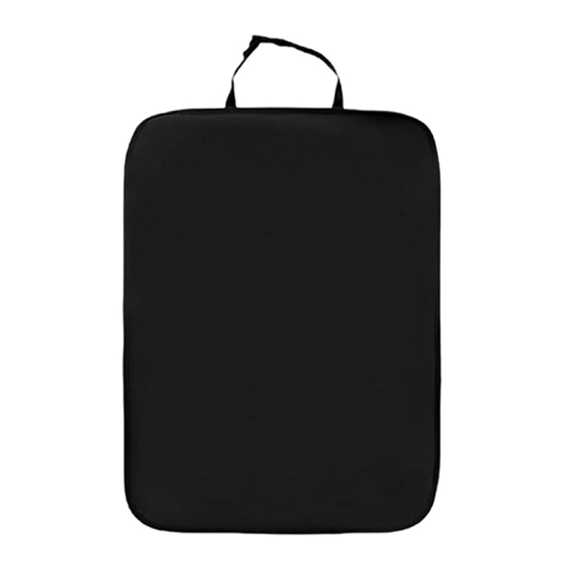 Car Seat Back Anti-Kick Pad with Storage Pocket, Universal Auto Seat Back Cover Prote alternate view