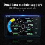 Lufi XS Revolution OBD2 OBD+GPS Automobile Multi-function Water Temperature Turbo Oil alternate view
