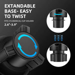 Car Cup Holder Expander | Adjustable Base Cup Holder Extender for Large Bottles lifestyle view