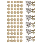 Car Ceiling Fabric Fixing Clips Universal Car Roof Lining Cloth Dropping Repair Buckle A detail view