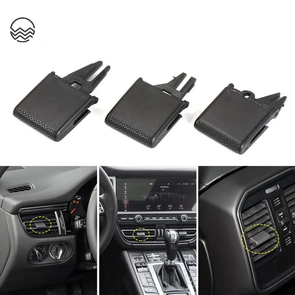 Easy Installation Car Front Rear AC Air Vent Outlet Tab Clip Repair Kit Air Conditioning Vent Outlet Clip For Porsche Macan