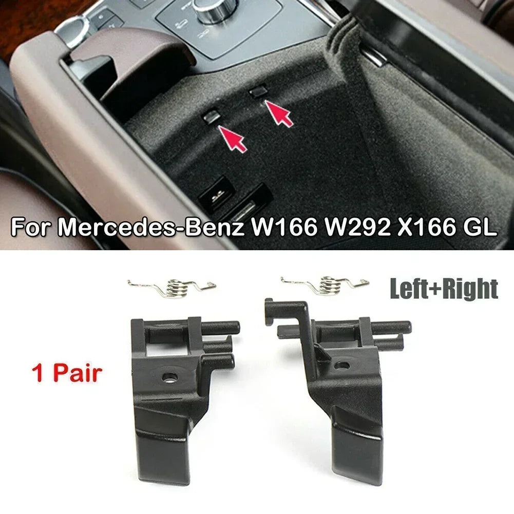 2Pcs/pair Center Console Armrest Latch Clip Left Right Armrest Latch Buckles For Mercedes-Benz W166 W292 X166 GL Interior Parts