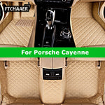 FTCHAAER Custom Car Floor Mats For Porsche Cayenne Auto Carpets Foot Coche Accessorie