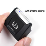 Black Red Electronic Handbrake Parking Brake Switch Control Button Key Replacement Fo lifestyle view